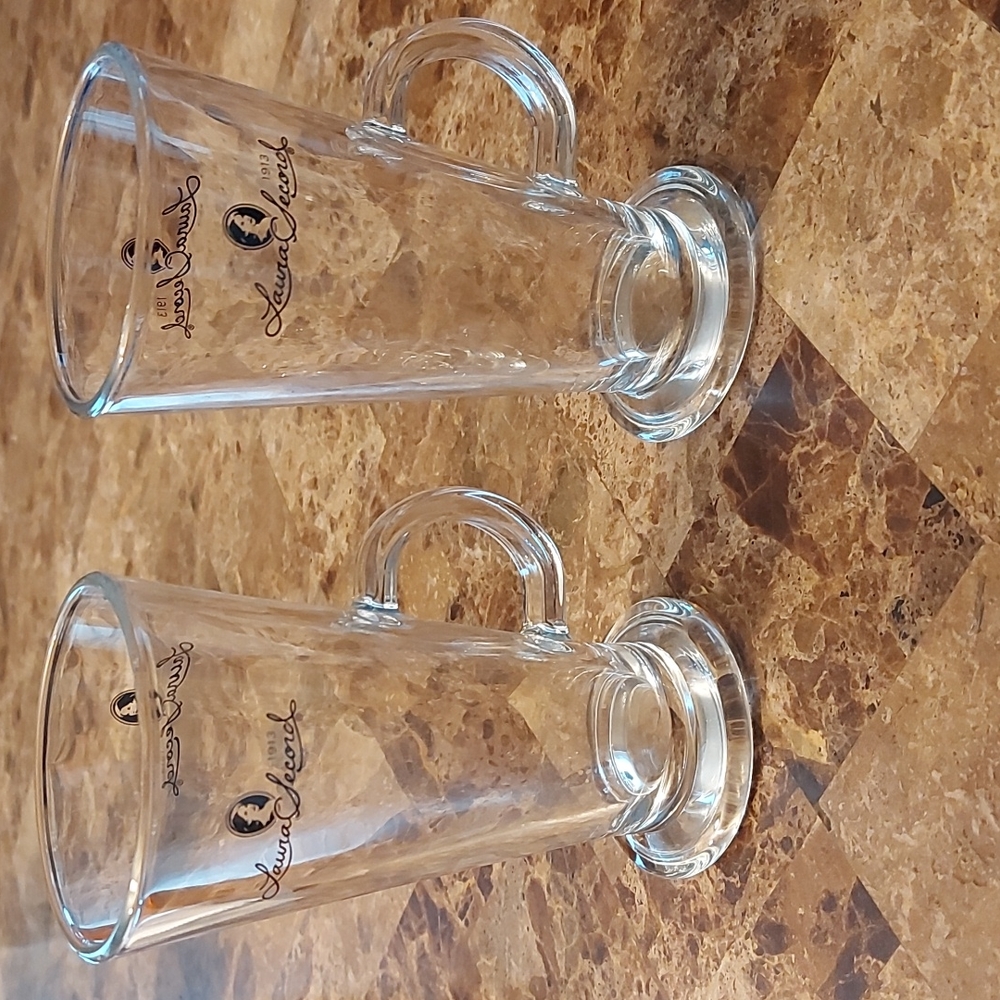 2 Laura Secord Mugs/Dessert Cups, GUC